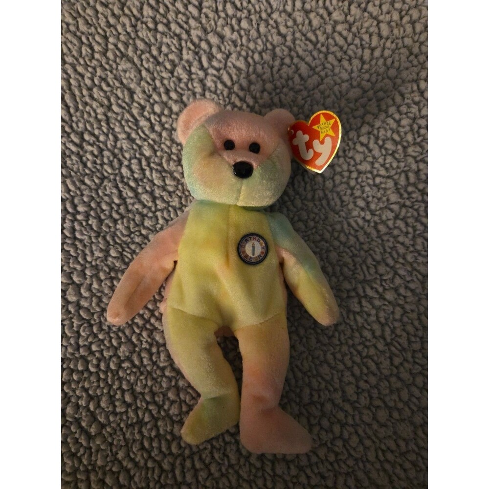 Ty Beanie Baby B. B. Bear 1999 5th Generation Hang Tag